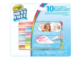 Crayola Color Wonder: Maszatmentes pasztell mini filctoll - 10 db-os