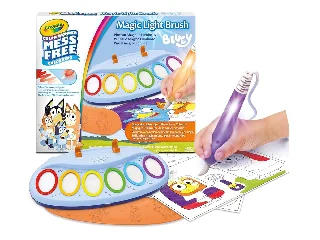 Crayola: Color Wonder Varázs festőkészlet világító ecsettel - Bluey