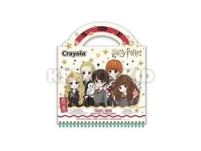 Crayola: Colour & Scratch Harry Potter foglalkoztató füzet