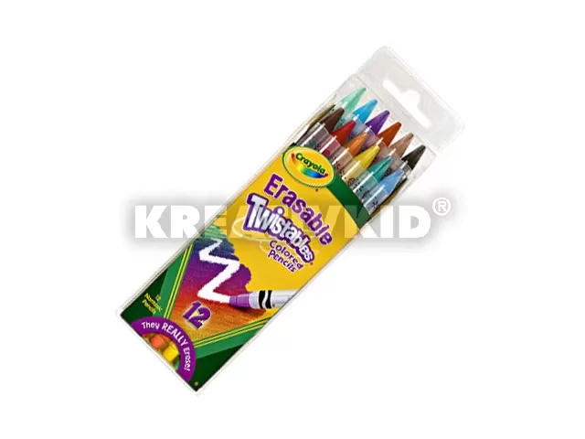 Crayola csavarozható színes ceruza - 12 db-os