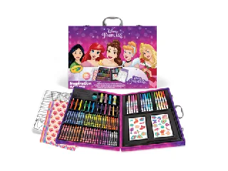 Crayola: Disney hercegnők színezőkészlet - 115 db-os