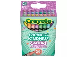 Crayola: Kedves szavak zsírkréta készlet - 24 db-os