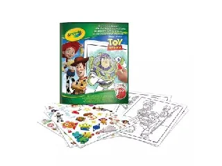 Crayola: Kifestő és matricázó füzet - Toy Story 5