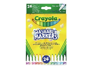 Crayola Kimosható vékony filctoll 24db