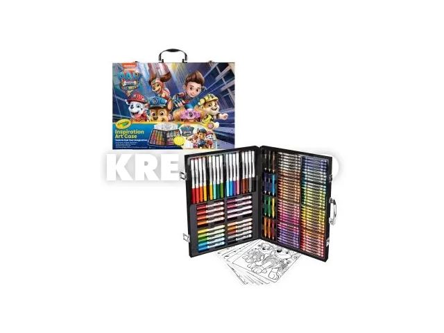 Crayola: Mancs őrjárat rajzkészlet - 128 db-os