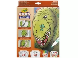 Crayola POPs: 3D foglalkoztató – Dinók