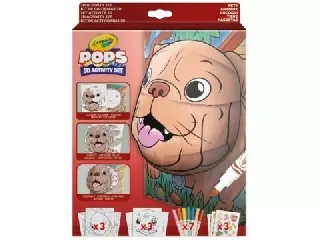 Crayola POPs: 3D foglalkoztató – Kisállatok