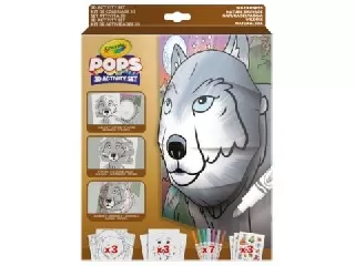 Crayola POPs: 3D foglalkoztató – Vadon