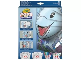 Crayola POPs: 3D foglalkoztató – Vízi világ