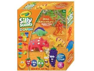 Crayola Silly Scents: Illatos mini gyurmakészlet - Dinó