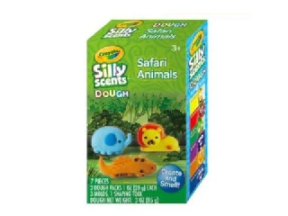 Crayola Silly Scents: Illatos mini gyurmakészlet - Szafari