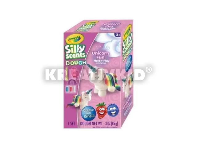 Crayola Silly Scents: Illatos mini gyurmakészlet - Unikornis