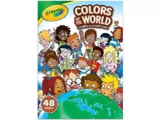 Crayola: Sokszínű világ színező és foglalkoztató