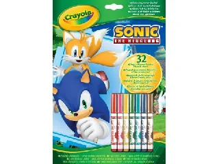 Crayola: Sonic, a sündisznó színező és foglalkoztató füzet