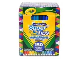 Crayola: Supertips Giga filctoll készlet - 150 db-os