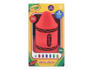 Crayola: Színváltós szilikon lámpa - újratölthető