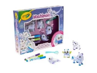 Crayola Washimals: Jégvilág játékszett színváltós állatkákkal