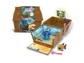 Crayola Washimals Kincsesláda világító állatkával