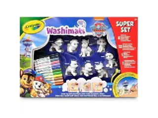 Crayola Washimals: Mancs őrjárat szuper készlet