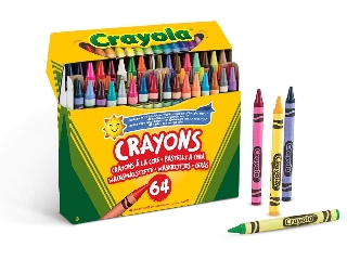 Crayola: Zsírkréta - 64 db-os