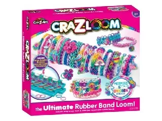 Cra-Z-Art: Gumikarkötő-készítő szett – Sellők és unikornisok