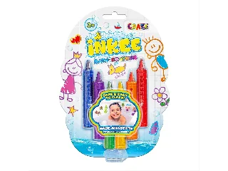 Craze Inkee fürdő zsírkréta 6db-os