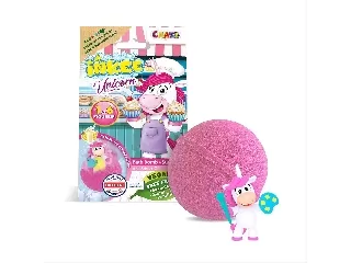 Craze Inkee vegán fürdőgolyó csomag unikornis figurával, banán aromával