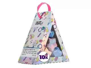 Create it! Csillag alakú fürdőbomba 10 db /csomag