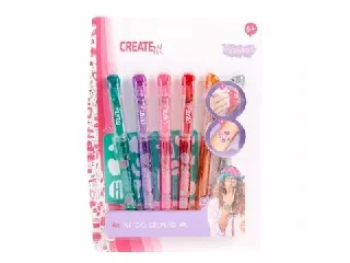 Create It! Tetováló Zseléstoll Szett - 6 darabos