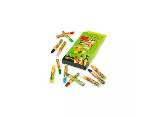 Creative Jungle: Olajpasztell kréta szett - 12 db-os, ajándék kifestő lappal