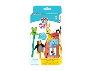 Play-Doh Air Clay levegőre száradó gyurma - kulcstartó készítés