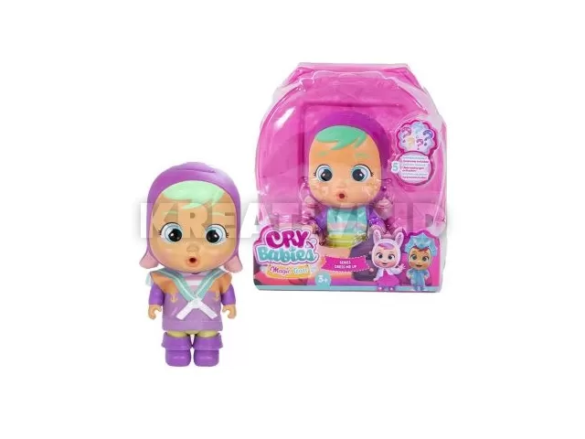Cry Babies: Varázskönnyek - Dress Me Up baba áttetsző csomagolásban - Poppy
