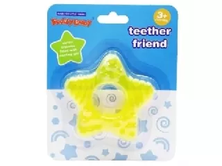 Csillag alakú rágóka - sárga