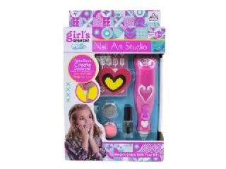 Csillámos körömstúdió lehúzható körömdekorral