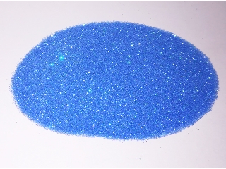 Csillámpor 8 g - közép kék