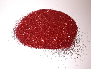 Csillámpor 8 g - piros
