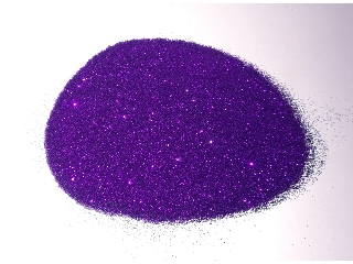 Csillámpor 8 g - sötét lila
