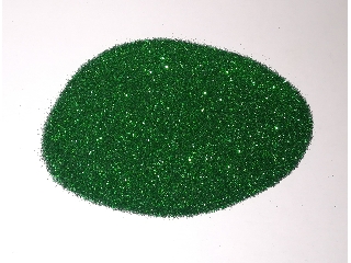 Csillámpor 8 g - sötétzöld