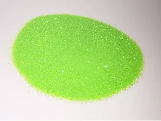 Csillámpor 8 g - világoszöld