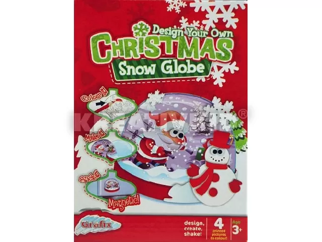 Csináld magad készlet - karácsonyi hógömb