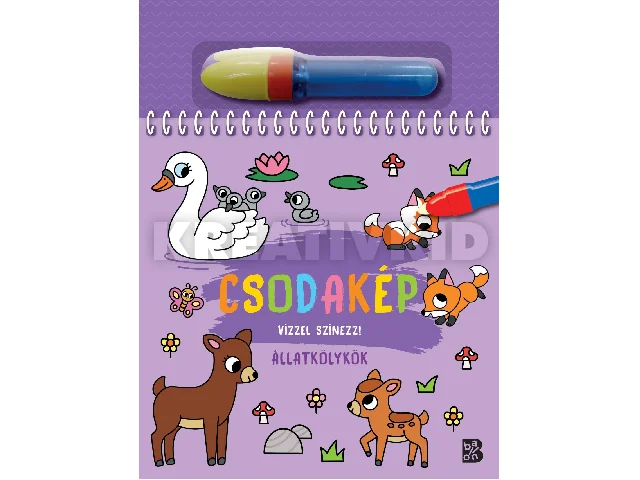 CSODAKÉP - VÍZZEL SZÍNEZZ! - ÁLLATKÖLYKÖK