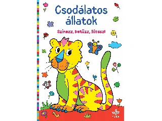 CSODÁLATOS ÁLLATOK  SZÍNEZZ, BETŰZZ, JÁTSSZ!