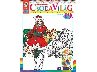 CSODAVILÁG KREATÍV SZÍNEZŐ 19. - TŰLEVELES