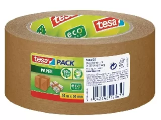 Csomagolószalag, papír, 50 mm x 50 m, TESA 