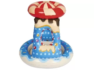 Cukorka kupolás játszómedence 91x91x89cm