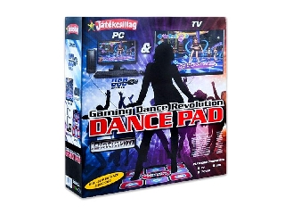 Dance Revolution táncszőnyeg, PC-re és TV-re csatlakoztatható
