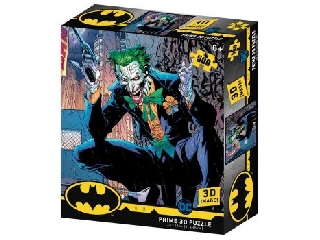 DC COMICS Joker 3D puzzle, 500 darabos