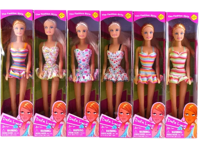 Defa Lucy baba nyári ruhában - 29 cm, többféle