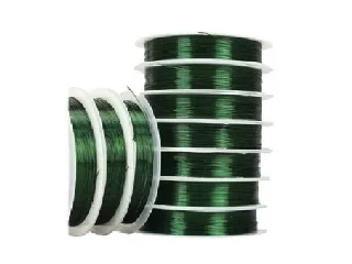 Dekordrót zöld színű 0,4mmx8méter