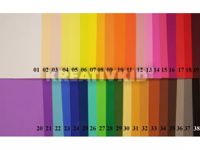 Dekorgumi 20*30cm 2 mm vastag 10db/cs - lila